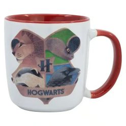   Harry Potter Houses porcelán bögre 415 ml (14 oz) Díszdobozban