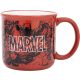Marvel Red Avengers porcelán bögre 415 ml (14 oz) Díszdobozban