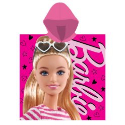   Barbie Pink strand törölköző poncsó 55x110 cm (Fast Dry)