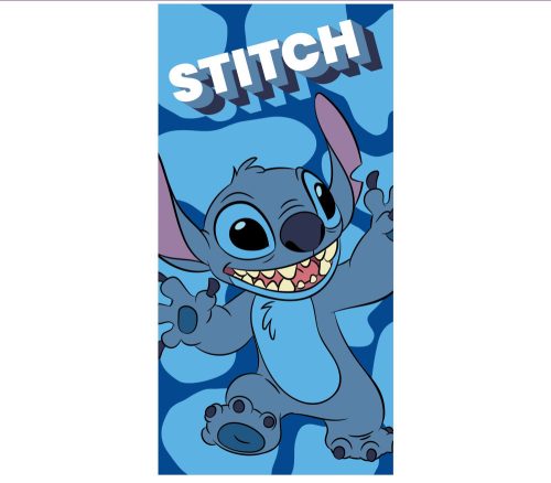 Disney Lilo és Stitch, A csillagkutya Blue fürdőlepedő, strand törölköző 70x140cm (Fast Dry)