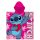 Disney Lilo és Stitch, A csillagkutya Pink strand törölköző poncsó 55x110 cm (Fast Dry)