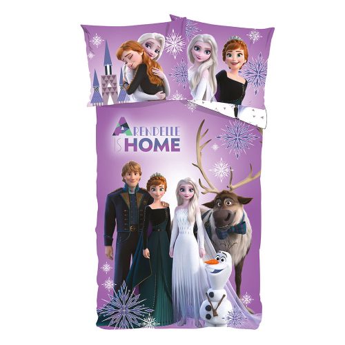Disney Jégvarázs Family ágyneműhuzat 140×200cm, 70×90 cm