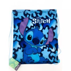   Disney Lilo és Stitch, A csillagkutya Smiley sporttáska, tornazsák 40 cm