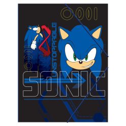 Sonic a sündisznó Go Fast A/4 gumis mappa