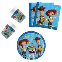   Disney Játékháború On a Mission party szett 36 db-os 23 cm-es tányérral