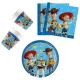Disney Játékháború On a Mission party szett 36 db-os 23 cm-es tányérral