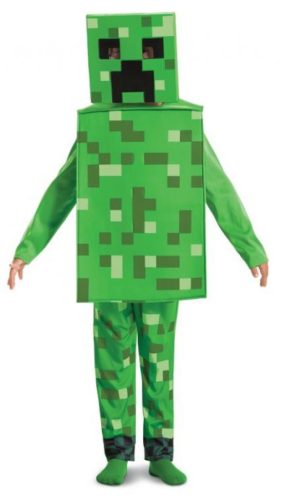 Minecraft Creeper jelmez 7-8 év