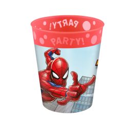  Pókember Crime Fighter micro prémium műanyag pohár 250 ml
