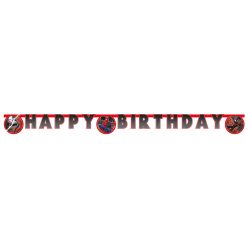 Pókember World of Webs Happy Birthday felirat FSC 2 m