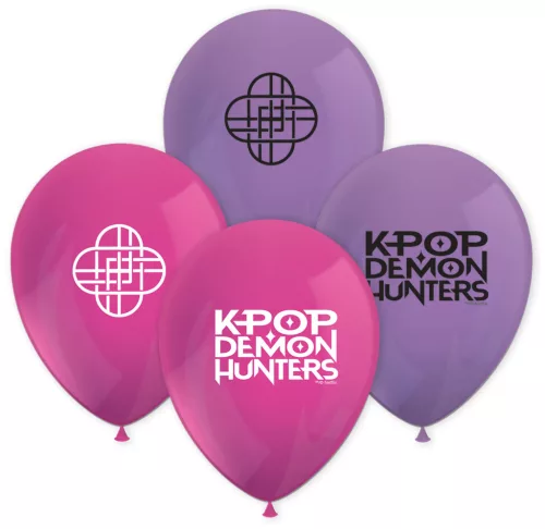 K-pop Démonvadászok Honmoon léggömb, lufi 8 db-os