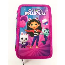 Gabbi babaháza gyerek három emeletes töltött tolltartó