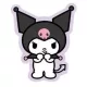 Hello Kitty Kuromi formapárna 31x36 cm