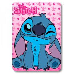 Disney Lilo és Stitch Wink polár takaró - 100 x 140 cm