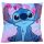 Disney Lilo és Stitch, A csillagkutya Blue-Pink párna, díszpárna 38x38cm