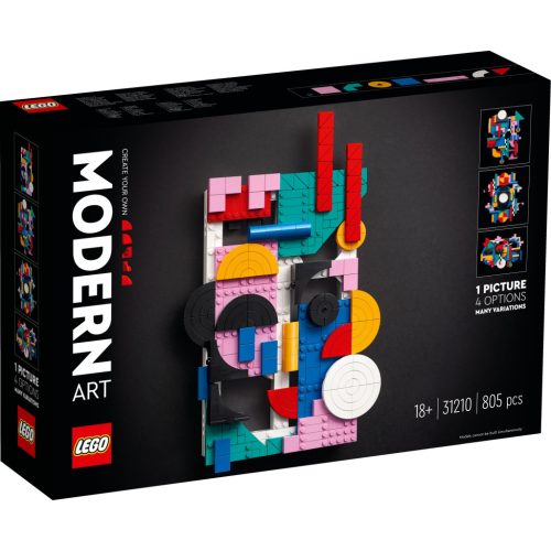 LEGO® 31210 Modern művészeti készlet | 805 db építőkocka