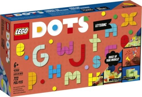 LEGO® 41950 Rengeteg DOTS – betűkkel | 722 db építőkocka