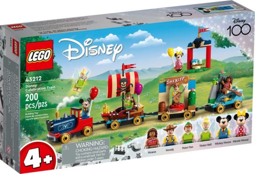 LEGO® 43212 Disney ünnepi vonat | 200 db építőkocka