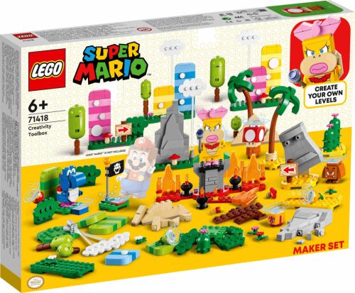 LEGO® 71418 Super Mario kreatív építés készítő szett | 588 db építőkocka