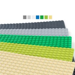   WANGE® 8803 - LEGO kompatibilis építőjáték alaplap - 24×48 bütyök - sötétszürke
