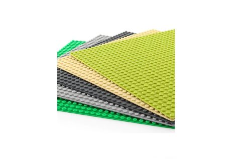 WANGE® 8807 - LEGO kompatibilis építőjáték alaplap - 48x64 - sötétzöld