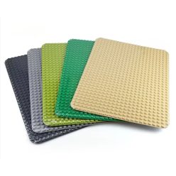   WANGE® 903 - DUPLO kompatibilis építőjáték alaplap nagy méretű kockákhoz - 32×24 bütyök - sötétszürke