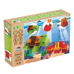   BiOBUDDi BB-0252 - készségfejlesztő bio építőjáték - Teknős és rák