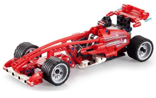 CaDA® C52016W - Formula Racing hátrahúzós versenyautó - lego-kompatibilis építőjáték - 144 db építőkocka