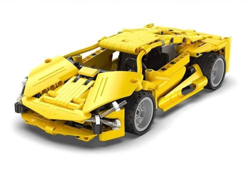 CaDA® C52021W - Lamborghini Huracán hátrahúzós sportkocsi - lego-kompatibilis építőjáték - 357 db építőkocka