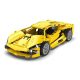 CaDA® C52021W - Lamborghini Huracán hátrahúzós sportkocsi - lego-kompatibilis építőjáték - 357 db építőkocka