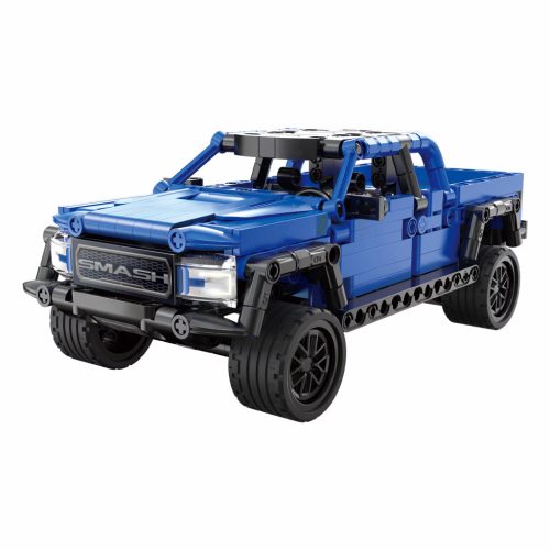 CaDA® C52029W - Ford F-150 Raptor hátrahúzós pickup - lego-kompatibilis építőjáték - 390 db építőkocka