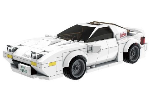 CaDA® C55012W - Mazda FC35 RX-7 fehér Versenyautó - lego-kompatibilis építőjáték - 282 db építőkocka