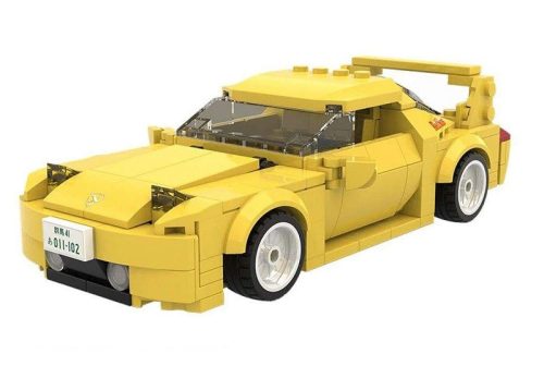 CaDA® C55013W - Mazda FD35 RX-7 Versenyautó - lego-kompatibilis építőjáték - 278 db építőkocka