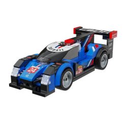   CaDA C55053W - Supersonic Star Versenyautó - lego-kompatibilis építőjáték - 164 db építőkocka