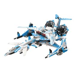   QMAN® 41106 - legó-kompatibilis építőjáték - 564 db építőkocka - 6 az 1-ben A galaxis harcosa
