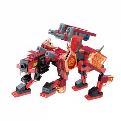   QMAN® 41221 - legó-kompatibilis építőjáték - Csoda Kocka - Sugárvető kardfogú tigris