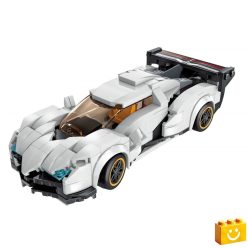   QMAN 42102 - 3 az 1-ben Sportkocsi, Robot, Versenyautó építőjáték - 100% kompatibilis minden más kedvelt márkával