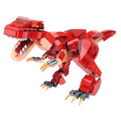   QMAN® 42106 - legó-kompatibilis építőjáték - 287 db építőkocka - 3 az 1-ben Dinoszauruszok