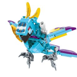   QMAN® 464182 - legó-kompatibilis építőjáték - Csoda Kocka - Repülő Papagáj