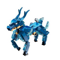   QMAN® 465530 - legó-kompatibilis építőjáték - Csoda Kocka - Fagyos Mennyország Szarvas