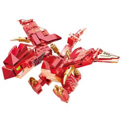   QMAN® 465547 - legó-kompatibilis építőjáték - Csoda Kocka - Égi Tűzmadár