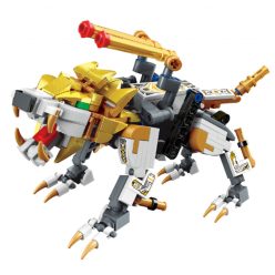   QMAN® 466773 - legó-kompatibilis építőjáték - Csoda Kocka - Szent oroszlán