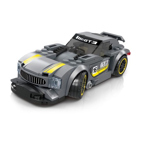 WANGE® 2870 | lego-kompatibilis építőjáték | 174 db építőkocka | Mercedes-AMG GT3 sportkocsi