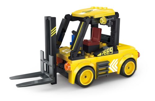 WANGE® 2889 - lego-kompatibilis építőjáték - 94 db építőkocka - Villás targonca