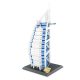 WANGE® 5220 | lego-kompatibilis építőjáték | 1366 db építőkocka | Burj Al Arab Hotel – Dubai