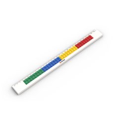   WANGE® 6902 - építőjáték kompatibilis kiegészítő - 30 cm-es vonalzó