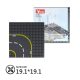 WANGE® 906 - DUPLO kompatibilis építőjáték alaplap - 12x12 – út bal kanyar