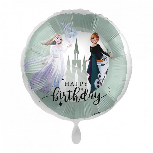 Disney Jégvarázs Pastel Happy Birthday fólia lufi 43 cm