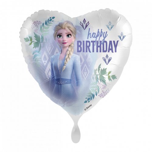 Disney Jégvarázs Elsa Happy Birthday fólia lufi 43 cm