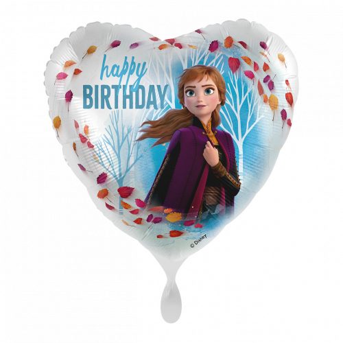 Disney Jégvarázs Anna Happy Birthday fólia lufi 43 cm