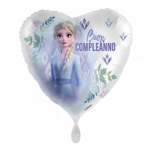 Disney Jégvarázs Elsa Buon Compleanno fólia lufi 43 cm